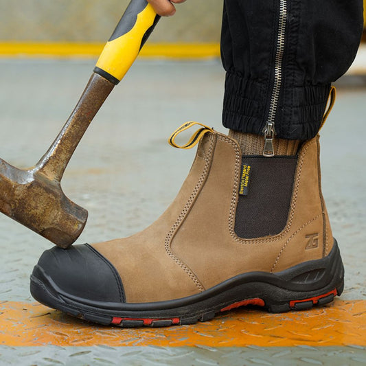 ForgeGuard Heren Boots met Stalen Neus en Anti-Punctie Veiligheidszool