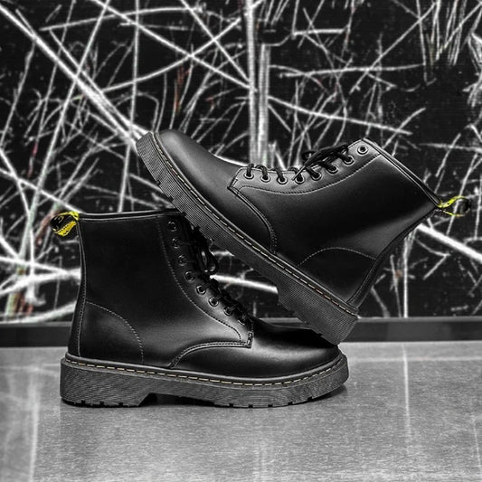 Urban Adventurer Heren Boots van Leer met Antislipzool en Comfort Voering