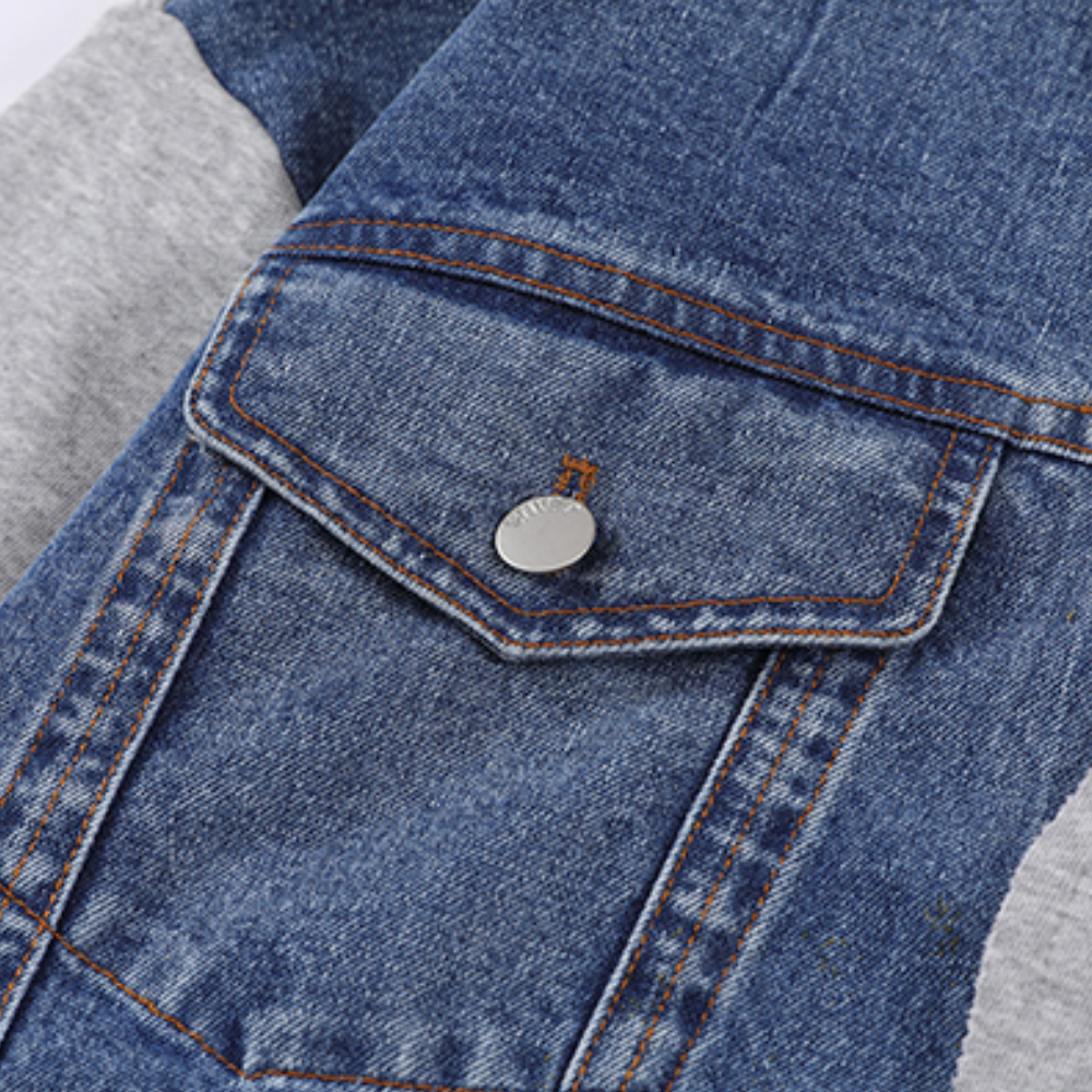 JOEL - Stijlvolle Denim Winter Trui voor Heren