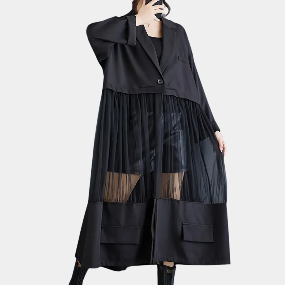 LINZEIGH - Luxe Trench Coat voor Dames