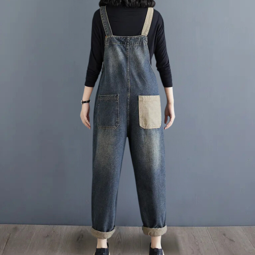 AGATA - Stijlvolle Denim Jumpsuit voor Dames