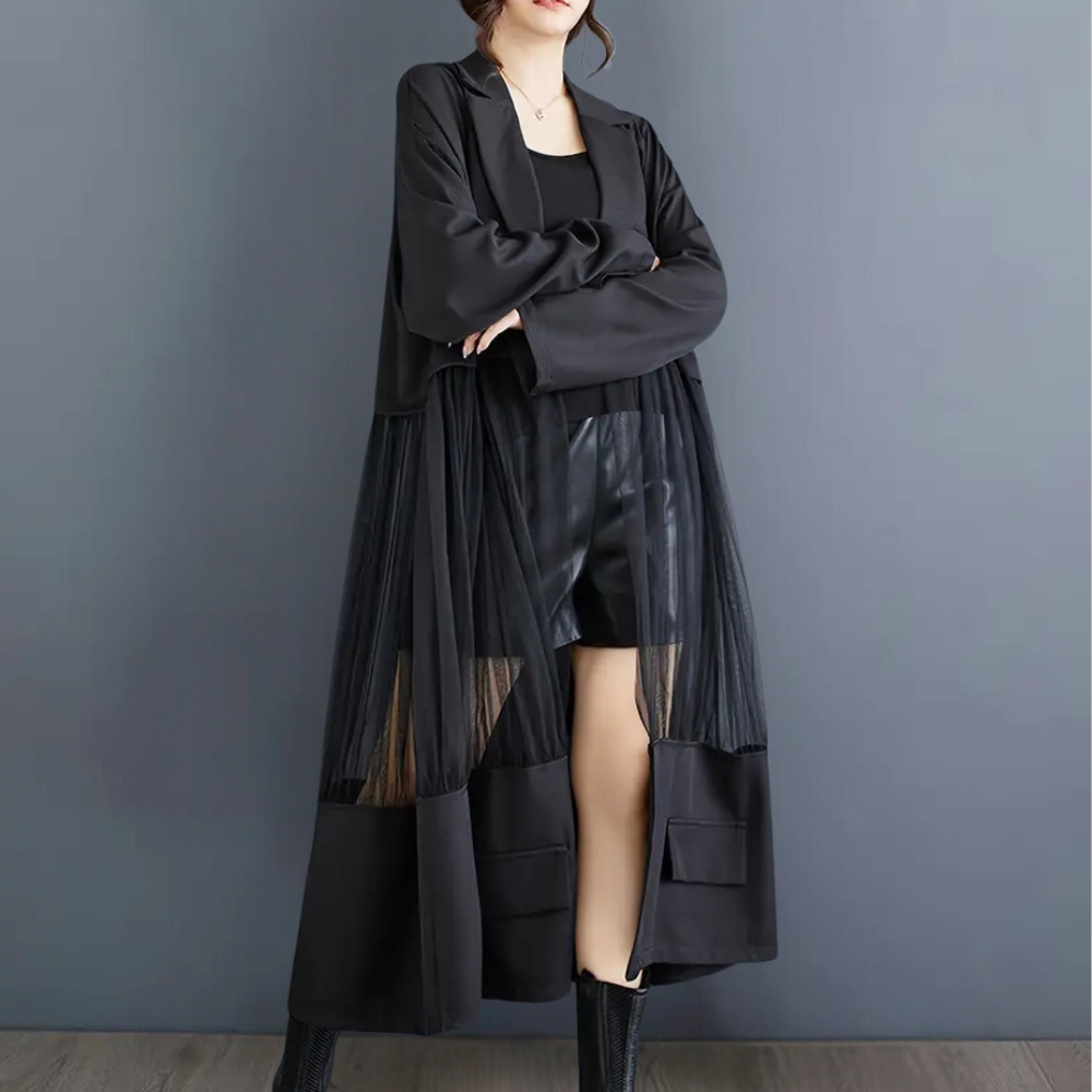 LINZEIGH - Luxe Trench Coat voor Dames